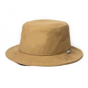 Sombrero Rhythm Reverse Terry Bucket Hat Sand